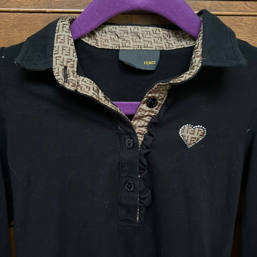 Authentic Fendi long sleeve T-shirt! Mint condition